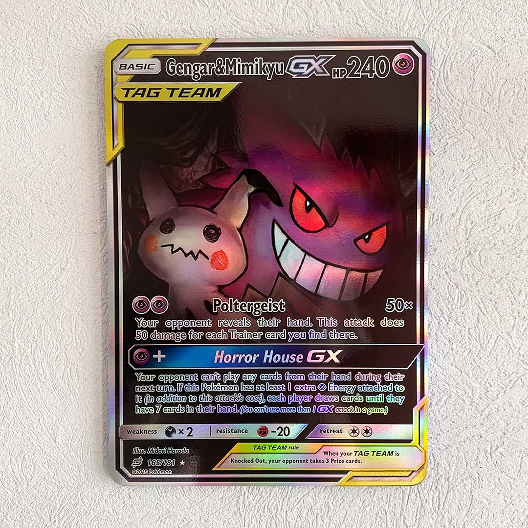 Cuadro Decorativo PKMN TCG Gengar&Mimikyu