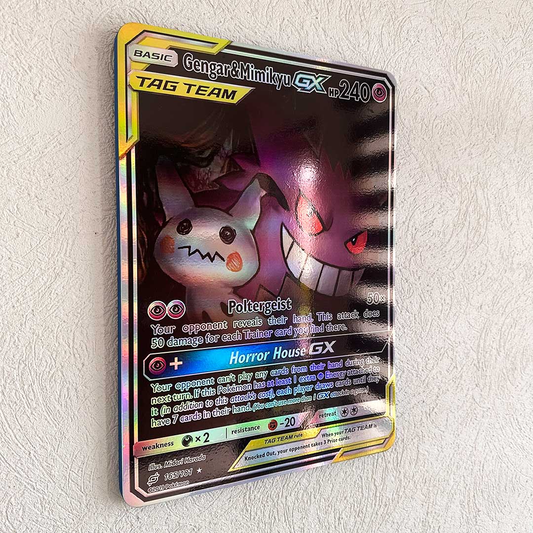 Cuadro Decorativo PKMN TCG Gengar&Mimikyu