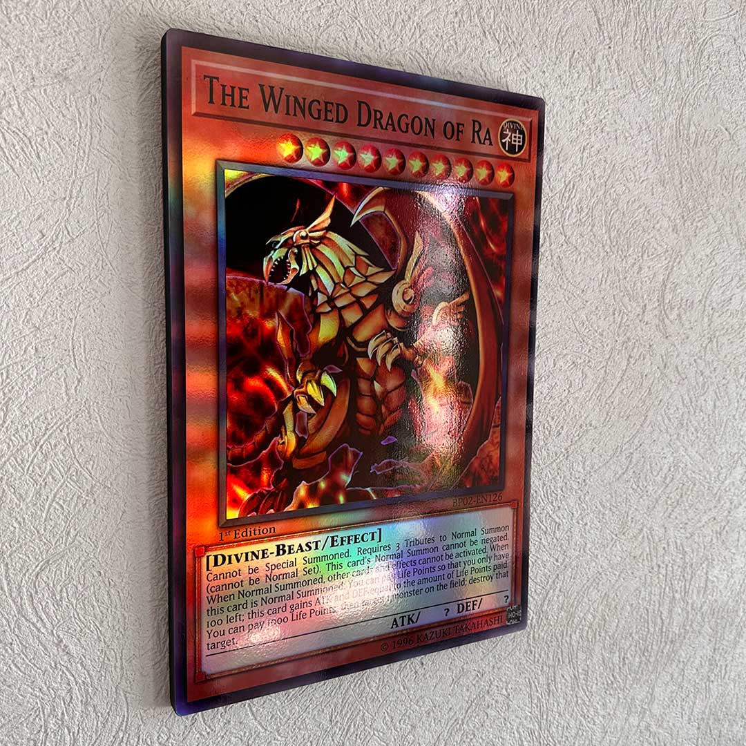 Cuadro Carta Yu-Gi-Oh The Winged Dragon of Ra