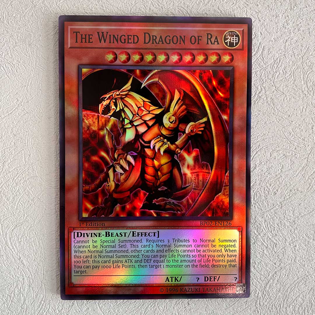 Cuadro Carta Yu-Gi-Oh The Winged Dragon of Ra