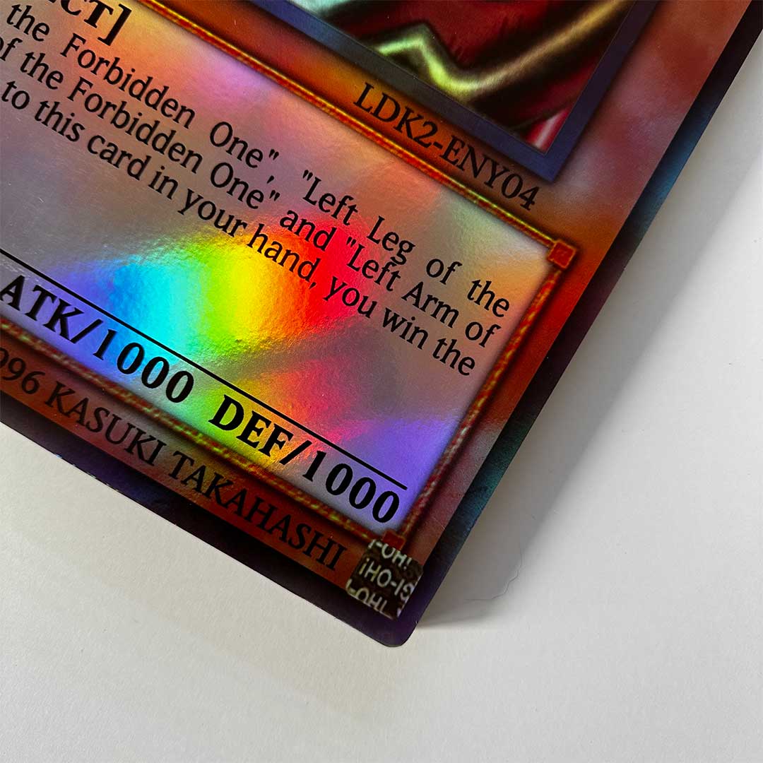 5 Cuadros Decorativos YuGi (Set Exodia The Forbidden One)