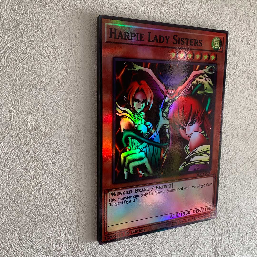 Cuadro Decorativo YuGi Harpie Lady Sisters