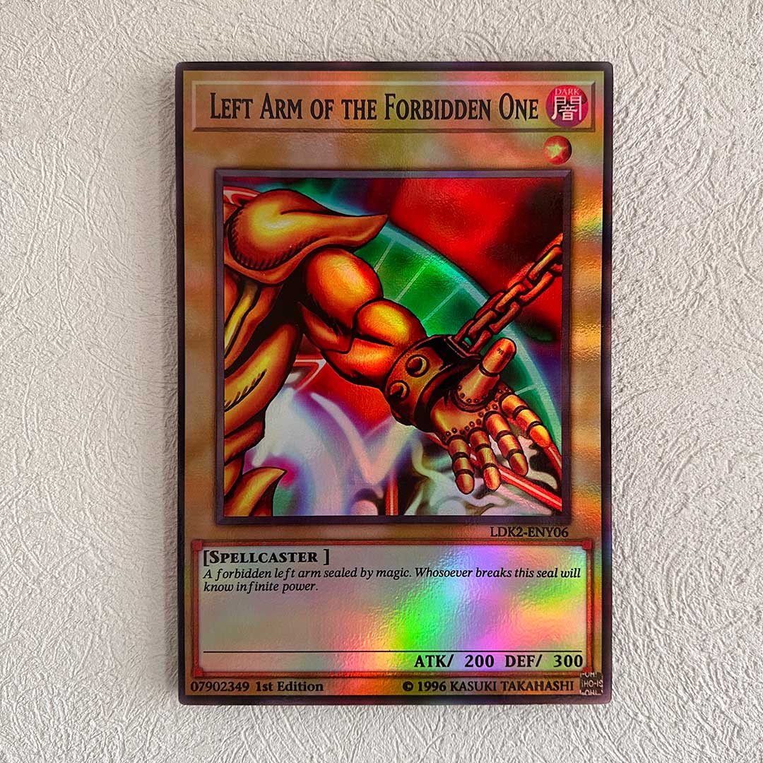 5 Cuadros Decorativos YuGi (Set Exodia The Forbidden One)