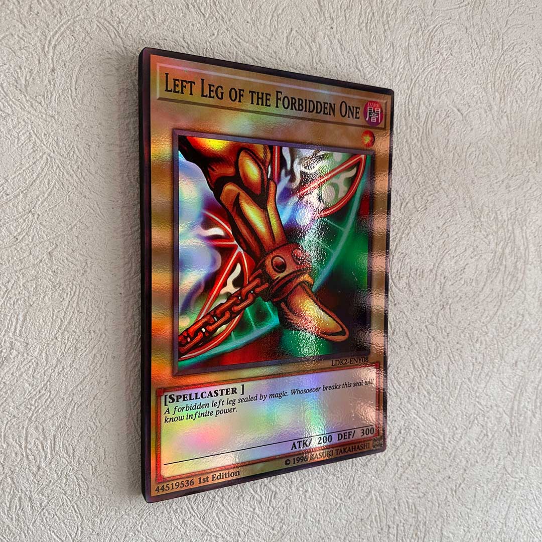 5 Cuadros Decorativos YuGi (Set Exodia The Forbidden One)