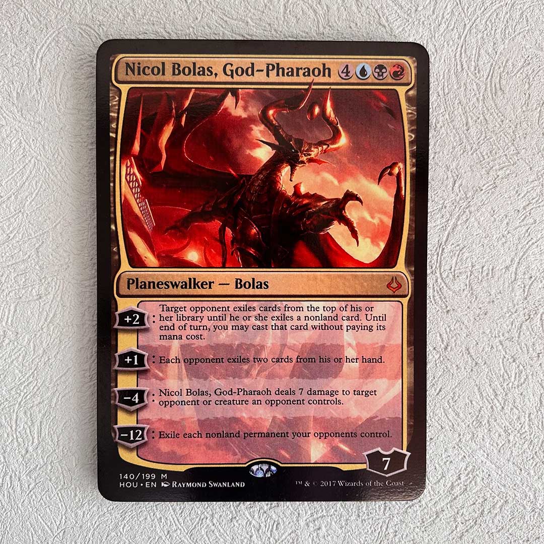 Cuadro Decorativo MTG Nicol Bolas God Pharaoh