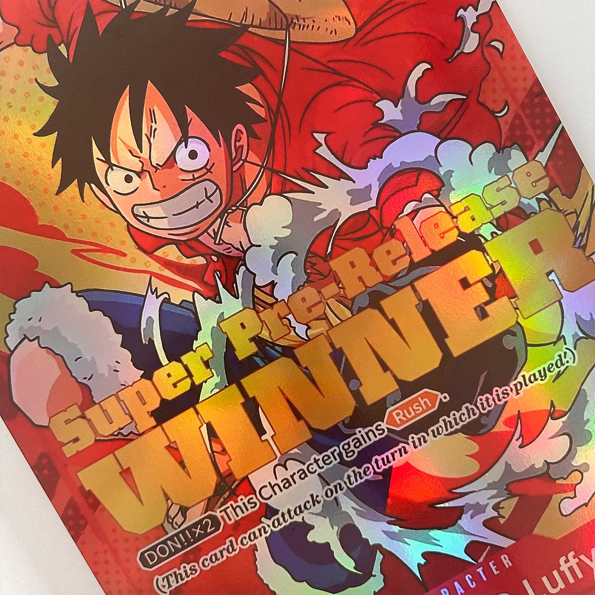 Cuadro Decorativo One Piece Monkey.D.Luffy Super PreRelease