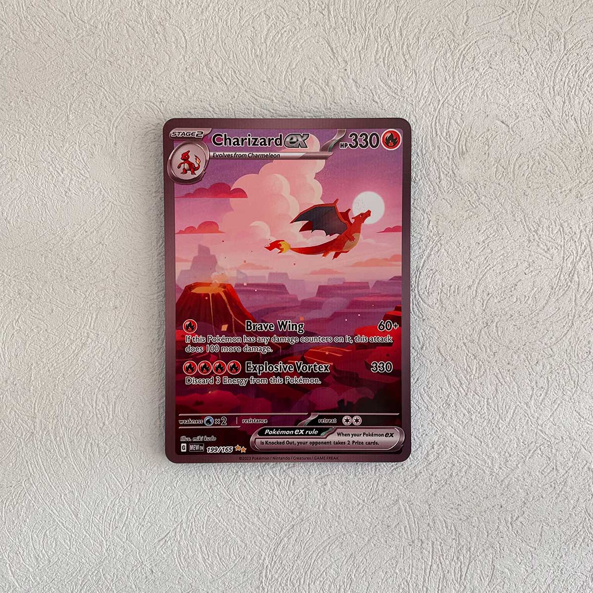 Cuadro Decorativo PKMN TCG Charizard EX