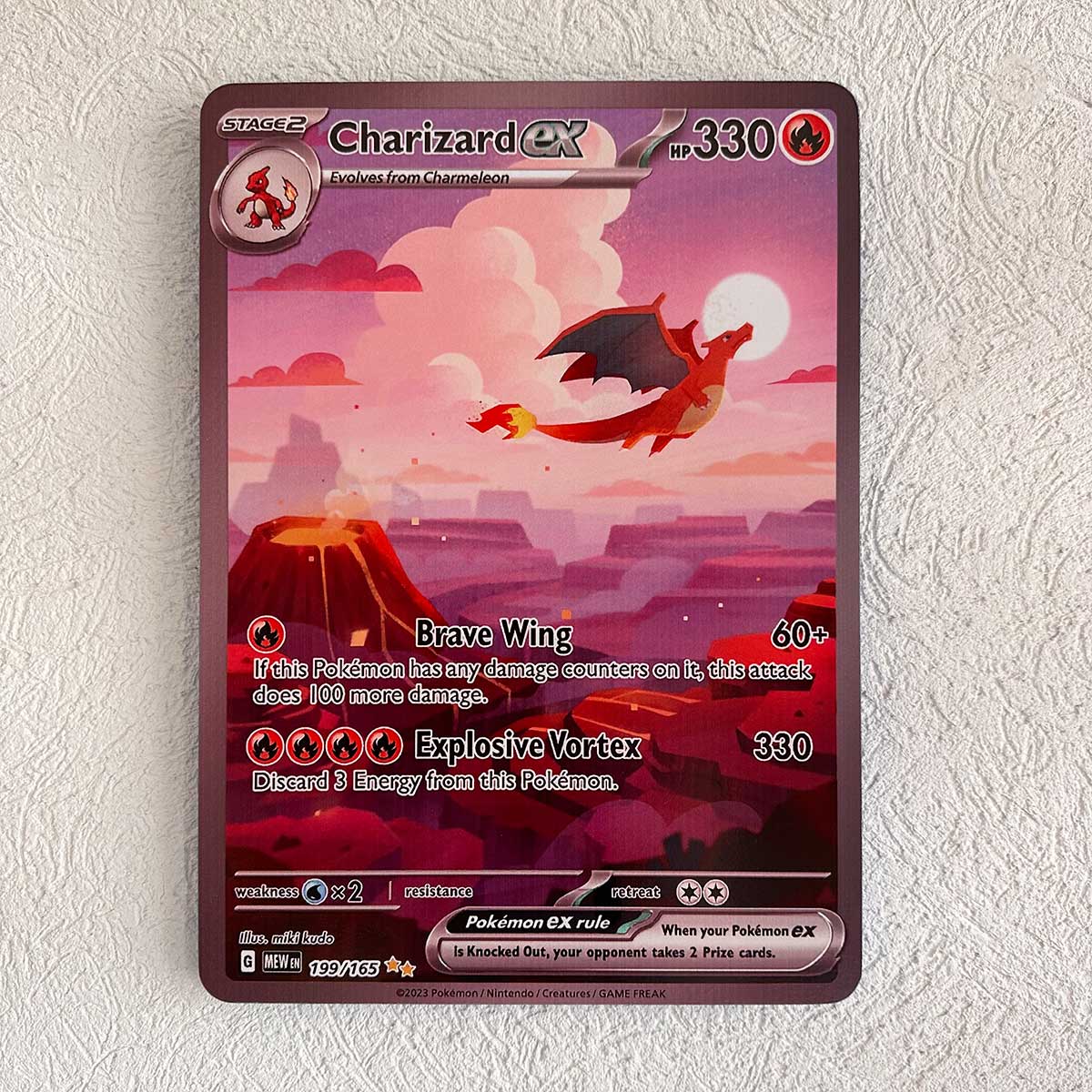 Cuadro Decorativo PKMN TCG Charizard EX