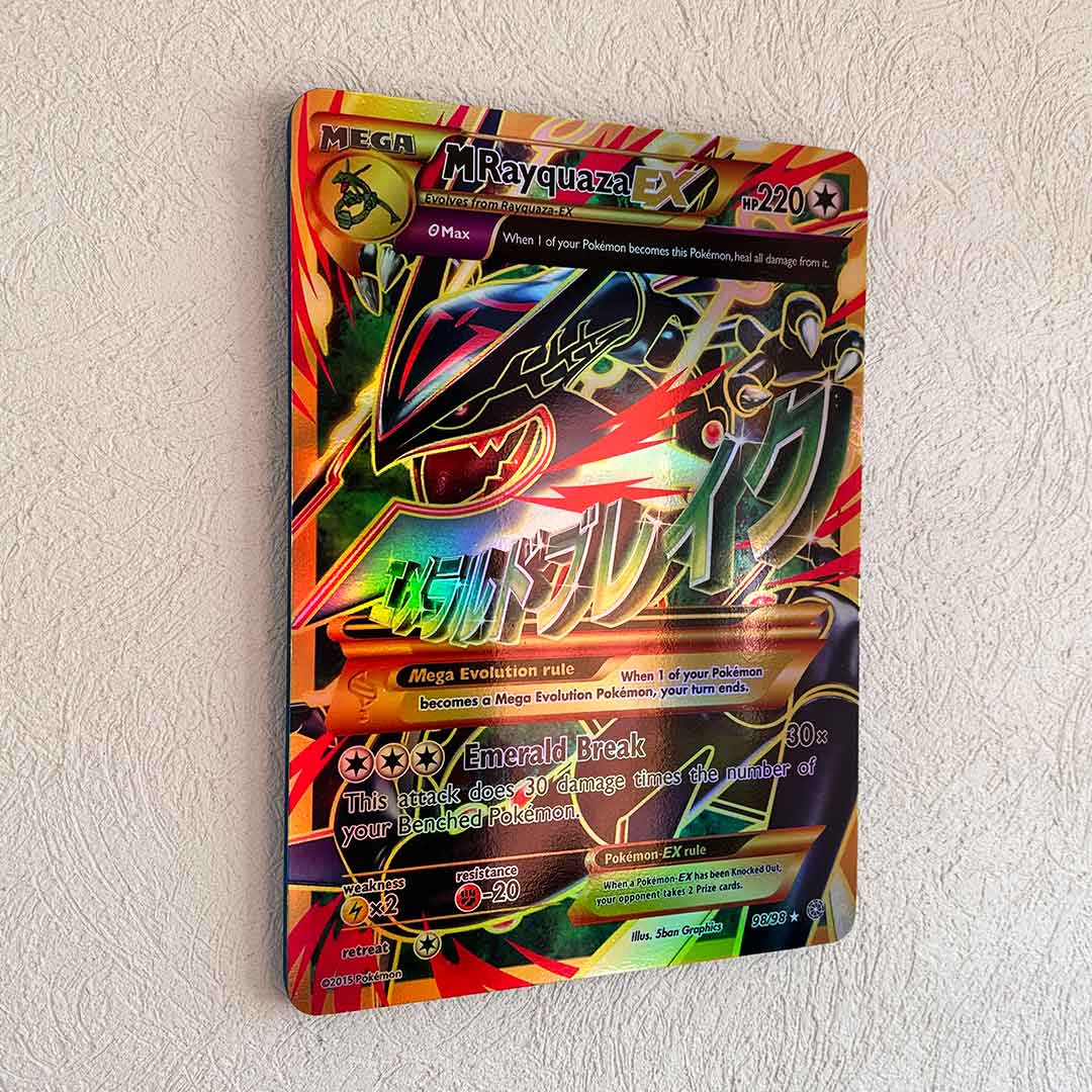 Cuadro Decorativo PKMN TCG Mrayquazaex