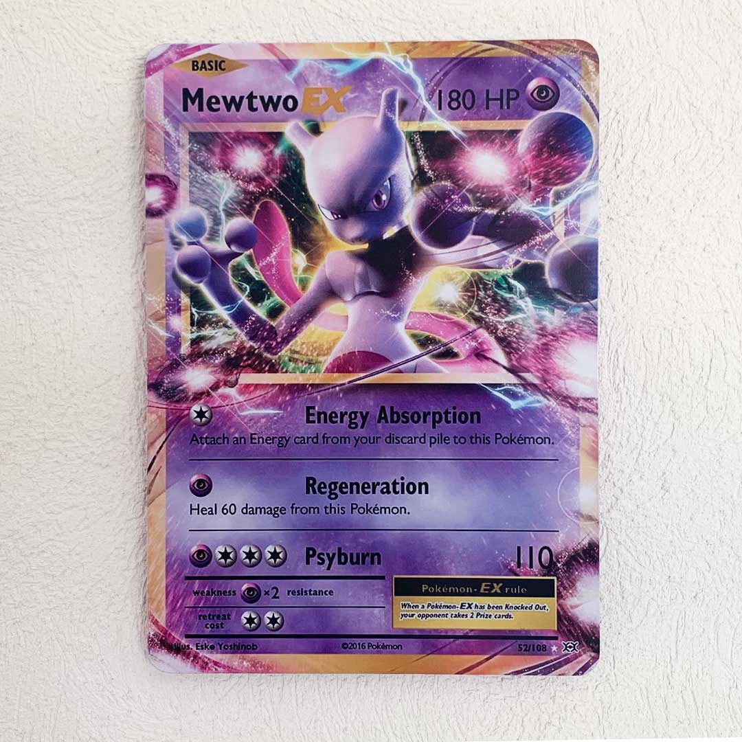 Cuadro Decorativo PKMN TCG Mewtwo EX