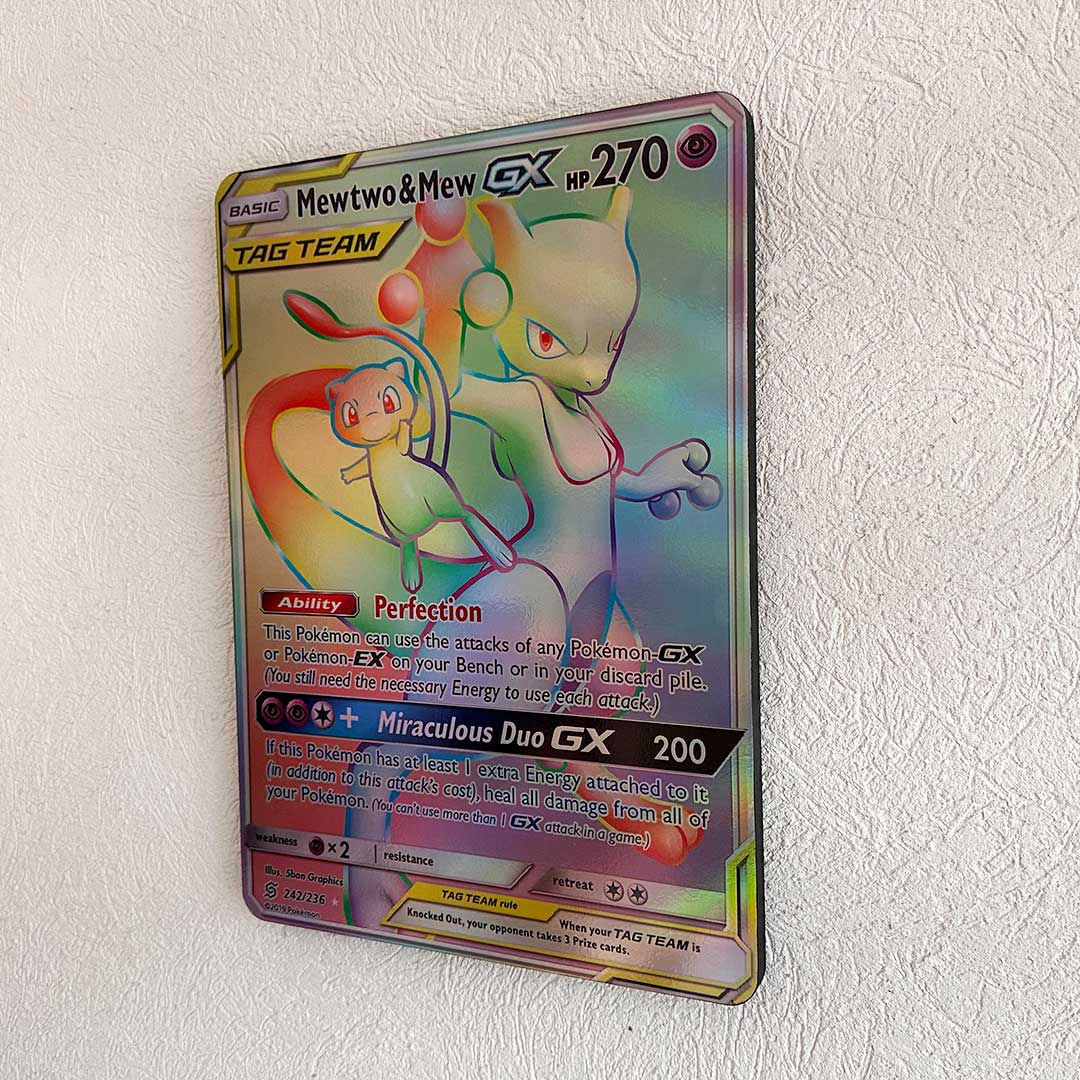 Cuadro Decorativo PKMN TCG Mewtwo & Mew GX