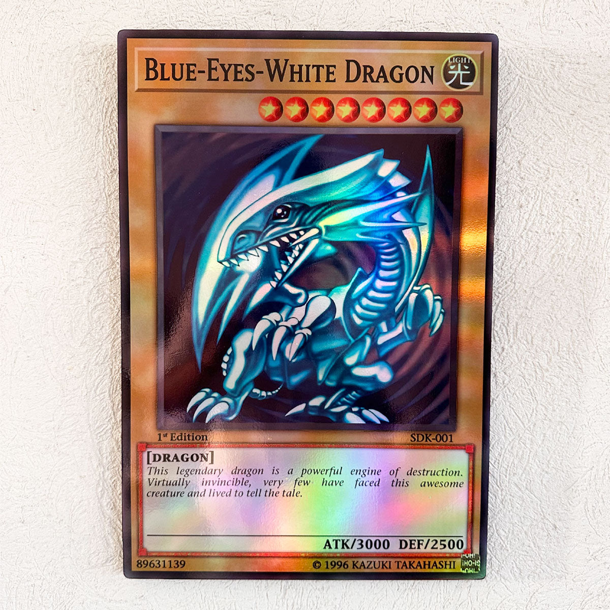 Cuadro Decorativo YuGi Blue Eyes White Dragon