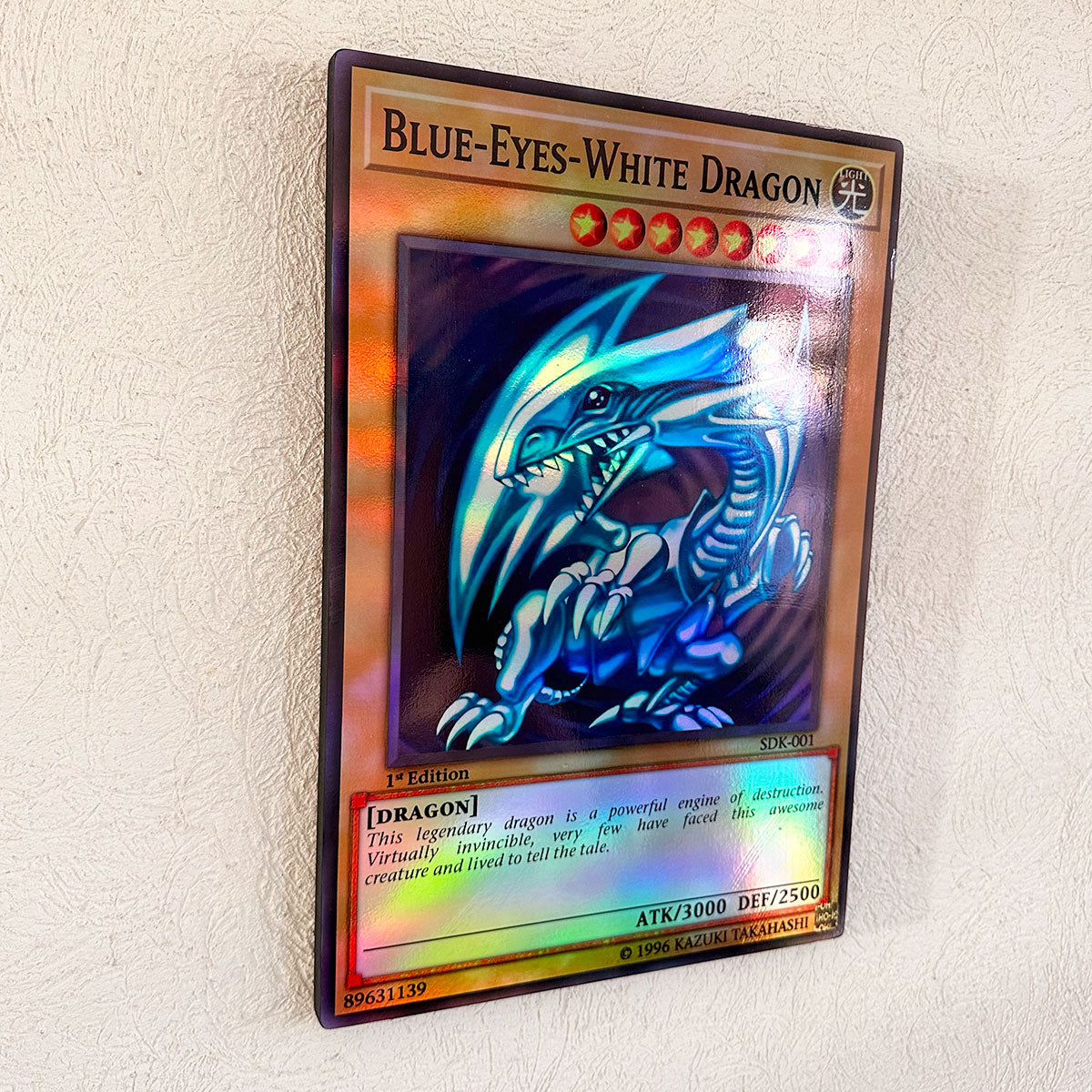 Cuadro Decorativo YuGi Blue Eyes White Dragon