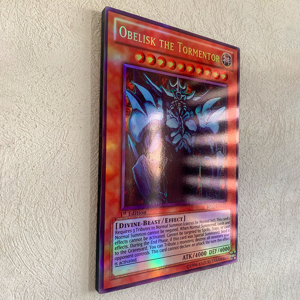 Cuadro Decorativo YuGi Obelisk The Tormentor