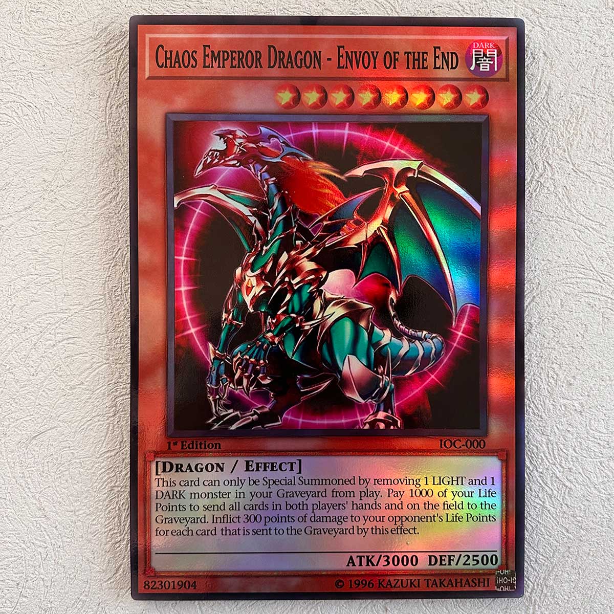 Cuadro Decorativo YuGi Chaos Emperor Dragon-Envoy Of The End