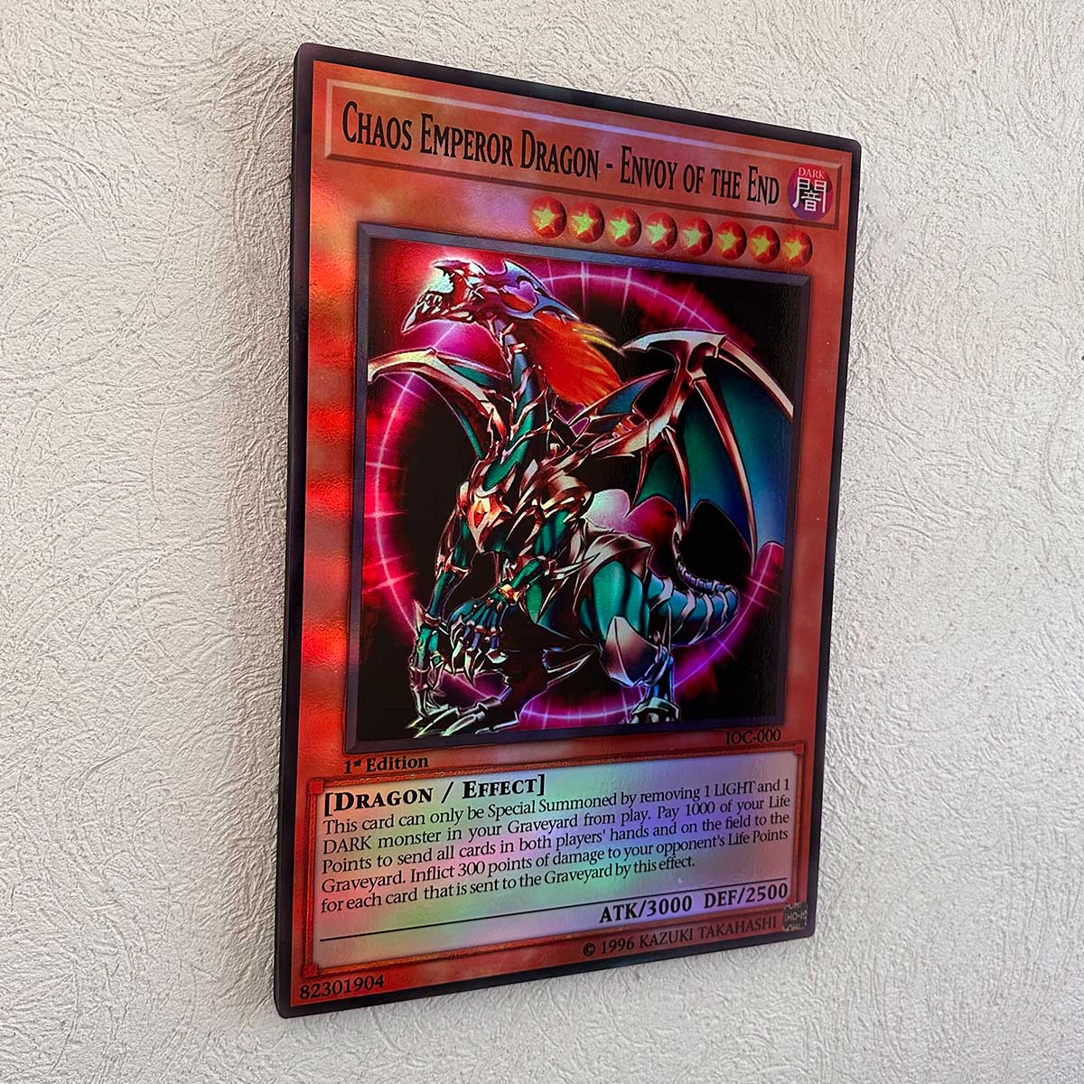 Cuadro Decorativo YuGi Chaos Emperor Dragon-Envoy Of The End