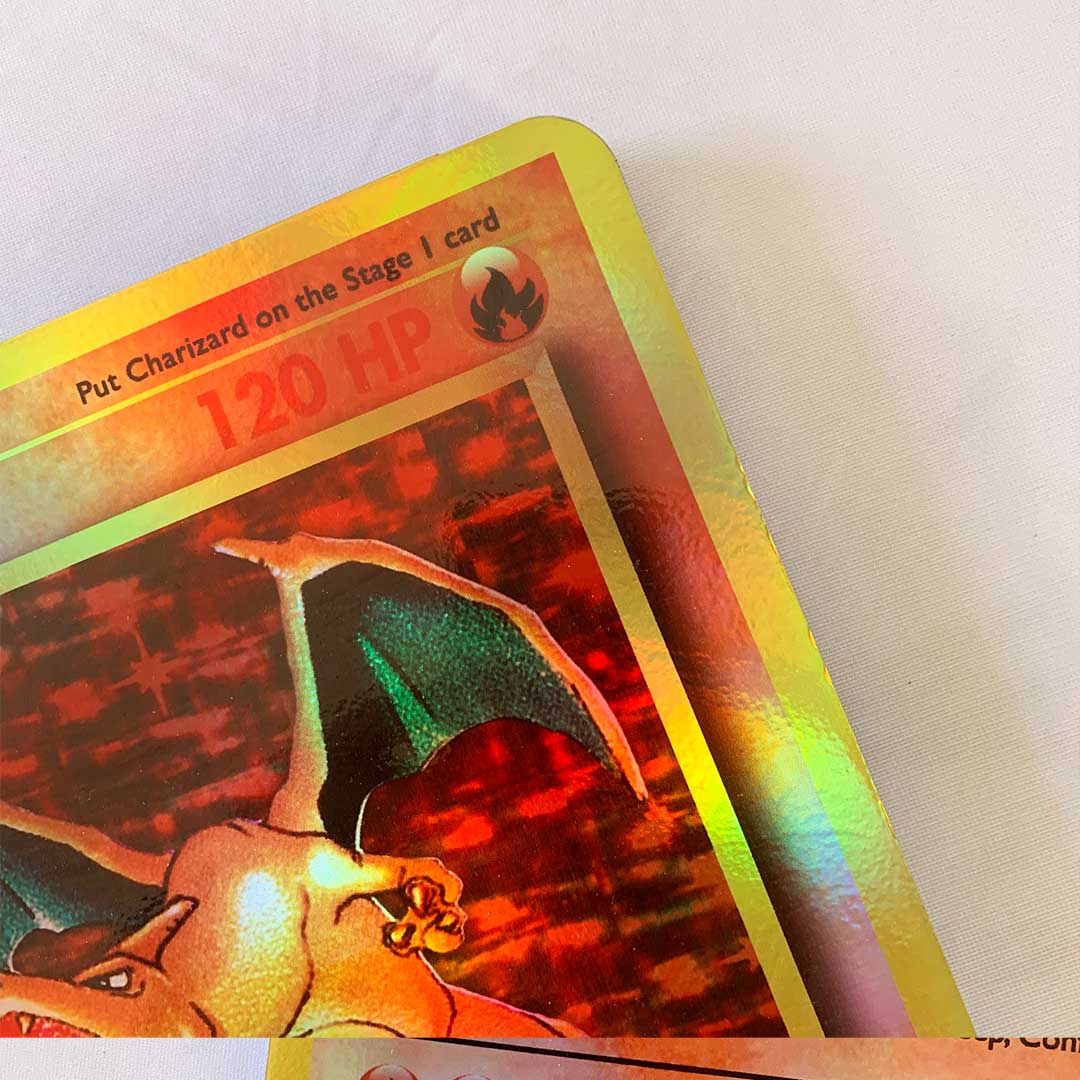 Cuadro Decorativo PKMN TCG Charizard Primera Edición