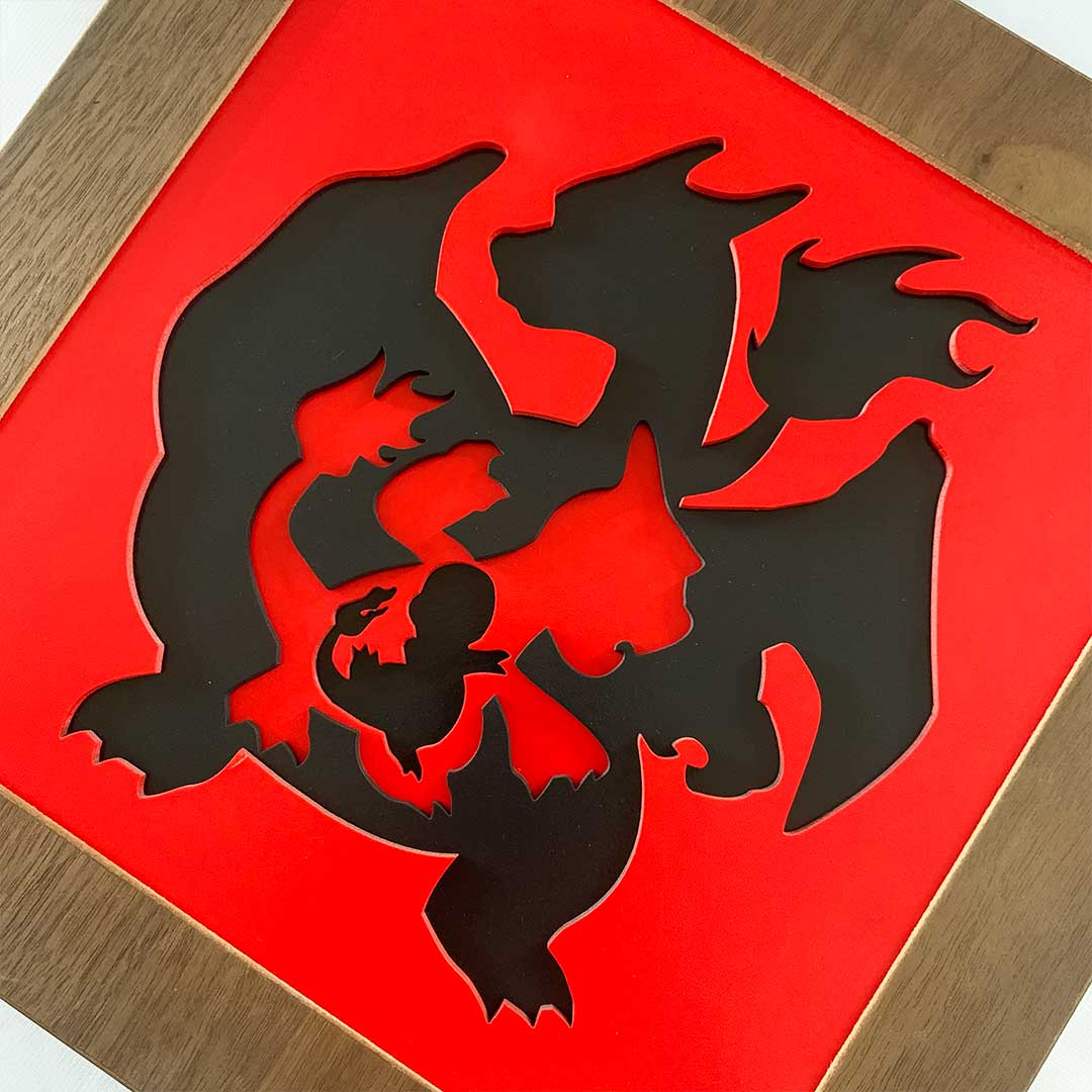 Wall Art PKMN Charizard