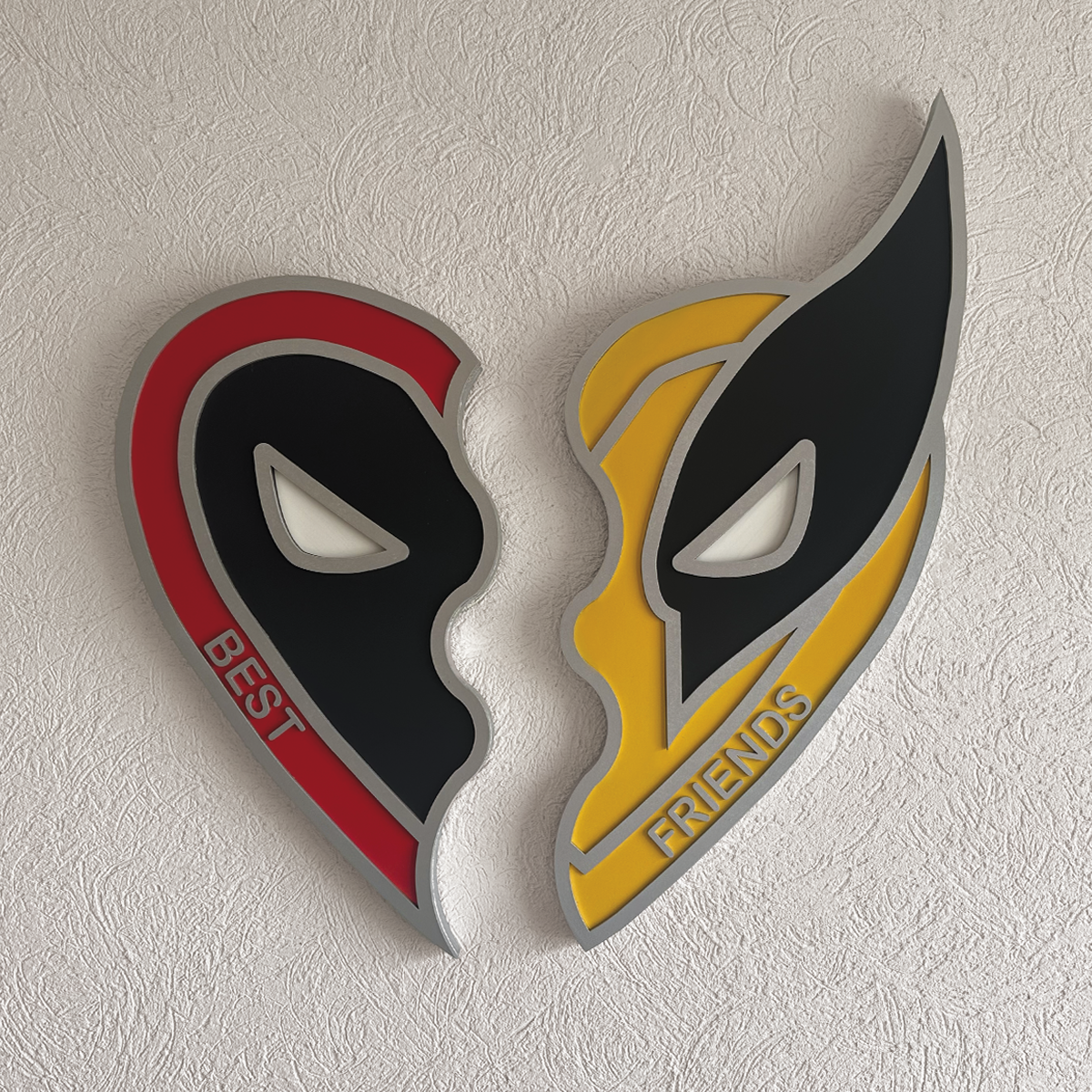 Pieza Decorativa Deadpool & Wolverine