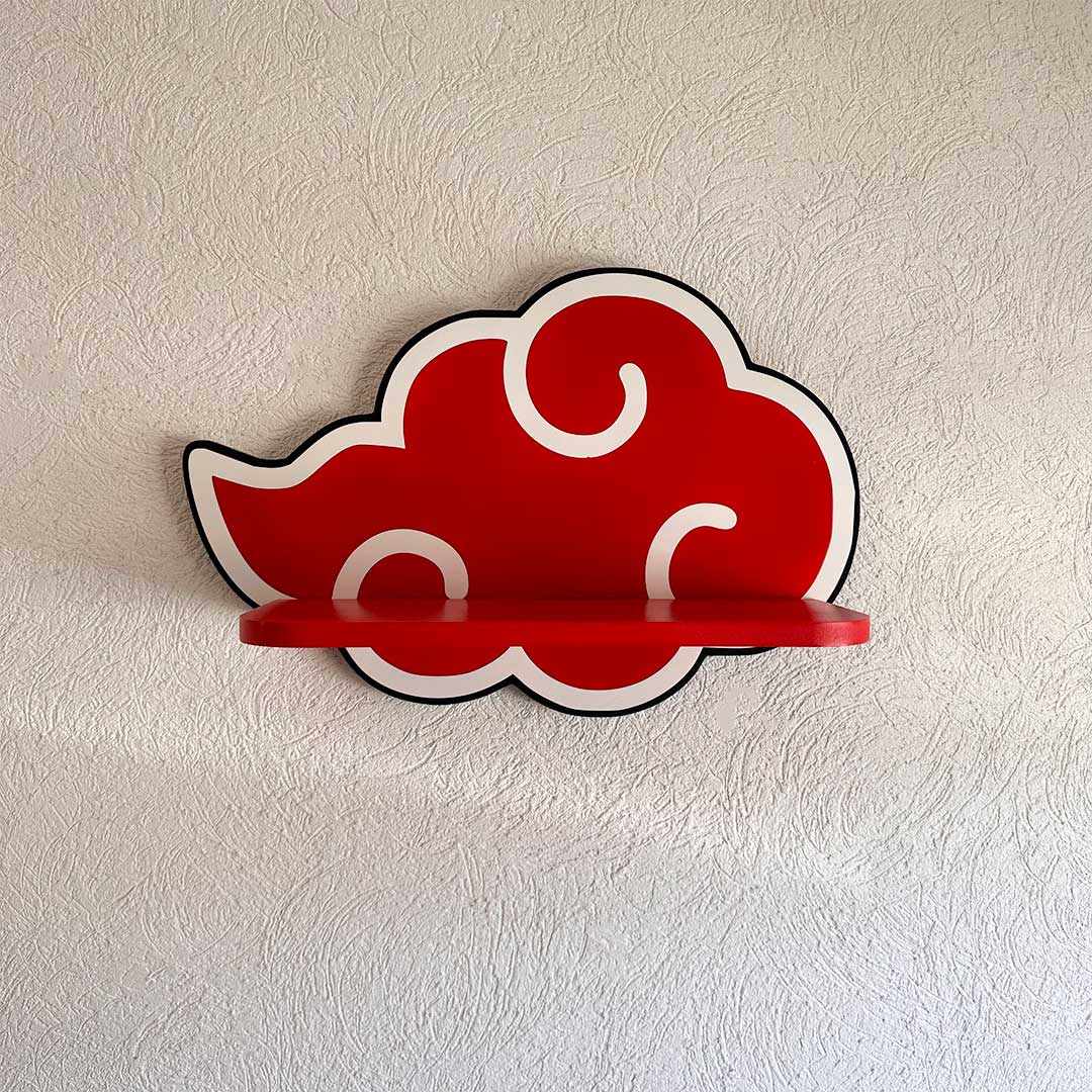 Repisa Flotante Nube Roja