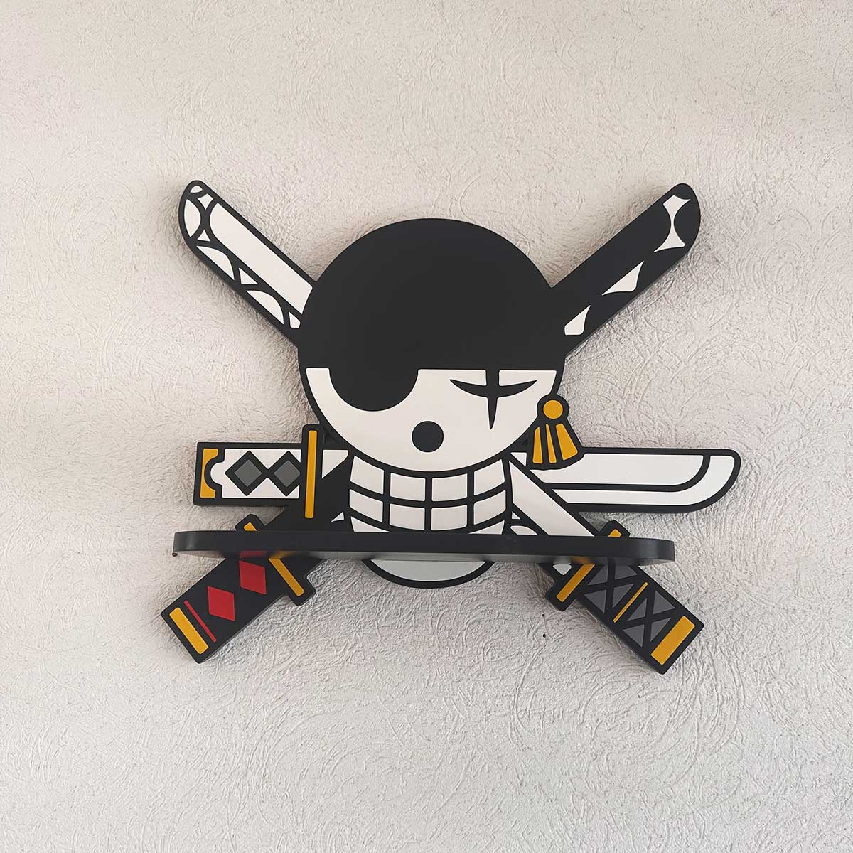 Repisa Flotante Jolly Roger One Piece