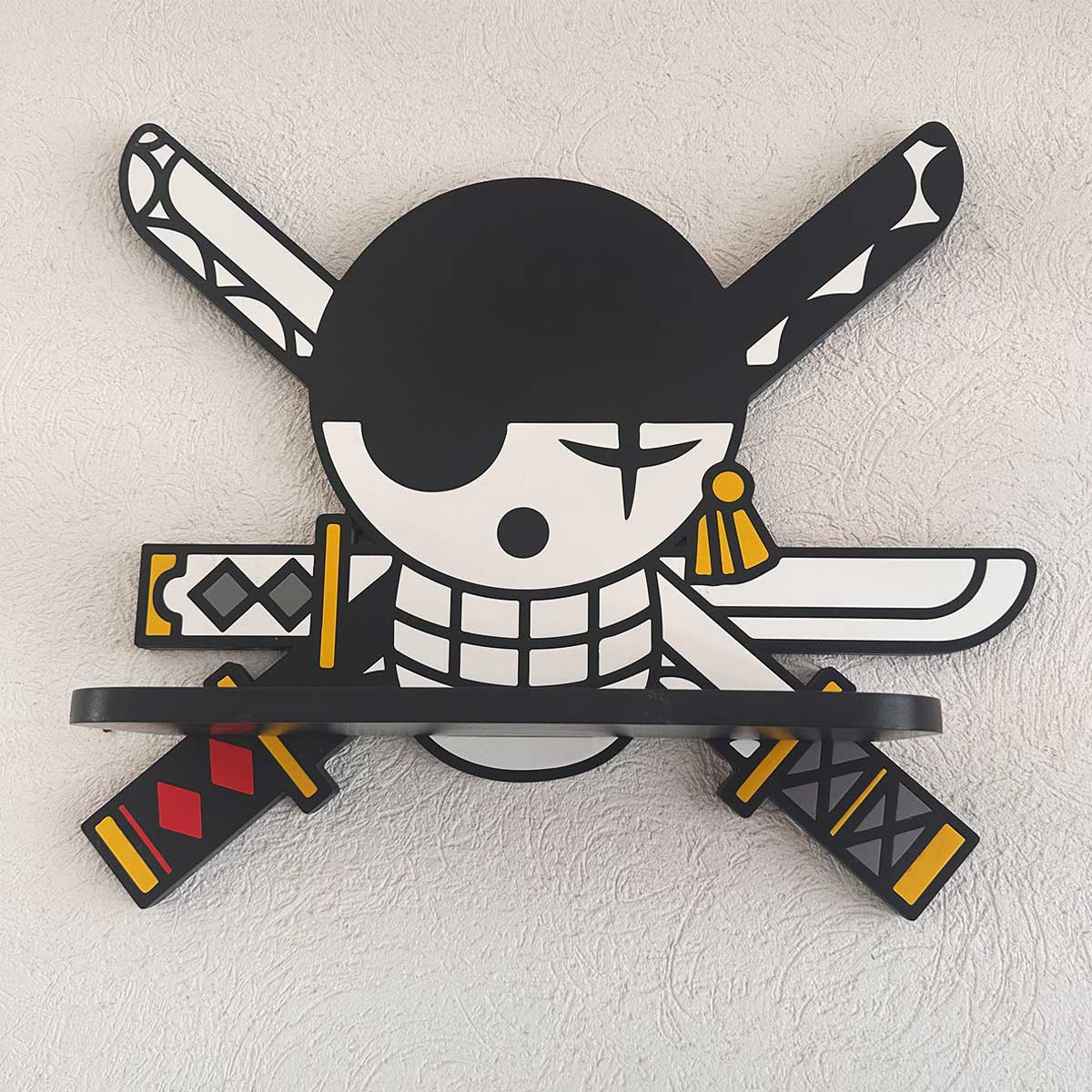 Repisa Flotante Jolly Roger One Piece